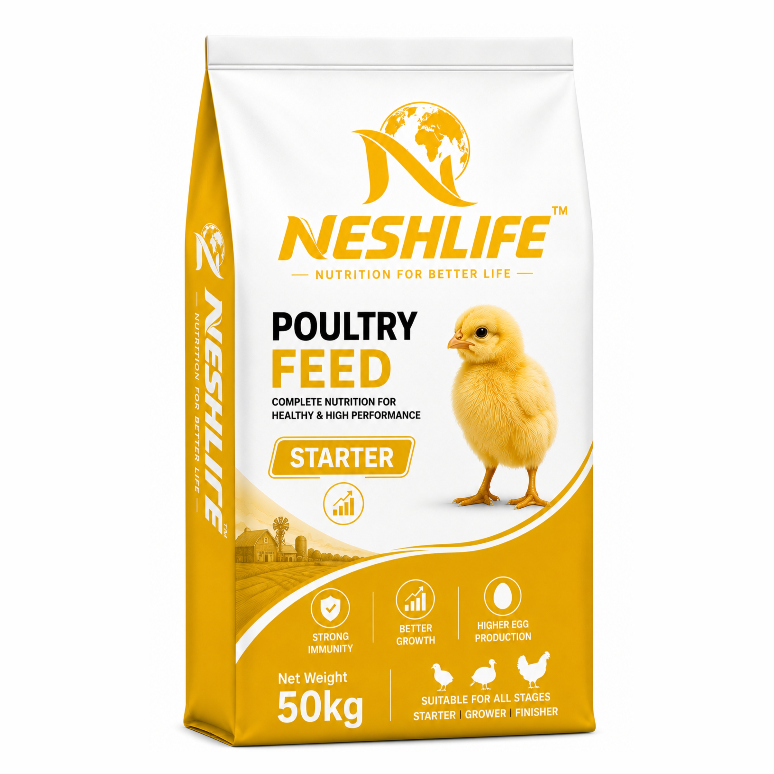 Poultry feed starter